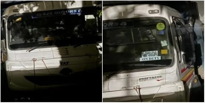 अवैध खनन में लिप्त दो डंपर सीज