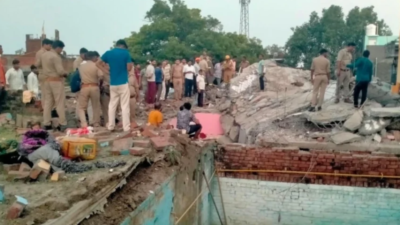 फतेहपुर के मलवां में खाना बनाते समय फटा गैस सिलेंडर