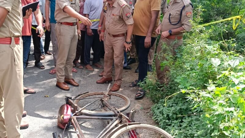 मकनपुर रोड पर मिला अधेड़ का शव