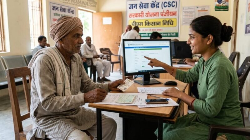 किसानों को सम्मान निधि का इंतजार, 45 परिवारों का पंजीकरण अटका