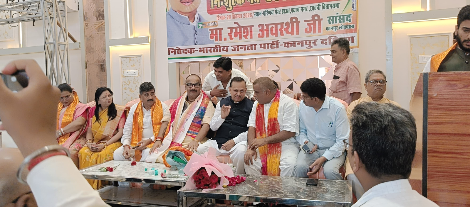 सेवा संकल्प अभियान के स्वास्थ्य शिविर में 348 लाभार्थियों को मिला उपचार