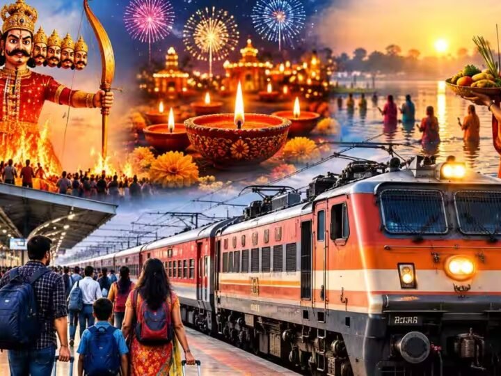 त्योहारों पर यात्रियों को राहत, 13 जोड़ी स्पेशल ट्रेनों के बढ़ाए गए फेरे