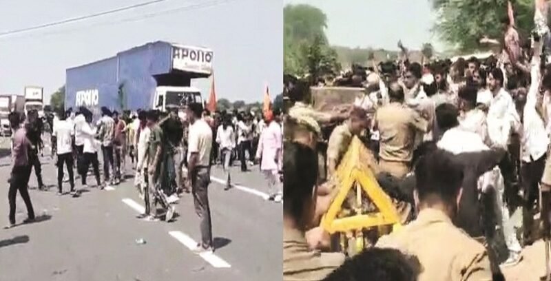 यूजीसी के विरोध में ट्रैक्टर मार्च के दौरान बवाल, बैरिकेडिंग तोड़कर एक्सप्रेसवे पहुंचे प्रदर्शनकारी