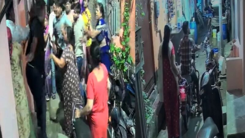 कानपुर में मामूली विवाद के बाद घर में घुसकर महिला से मारपीट, CCTV फुटेज हुआ वायरल