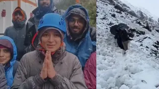 उत्तराखंड में बर्फबारी से 136 पर्वतारोही फंसे