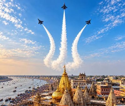 काशी के घाटों पर तीन दिन गूंजेगा लड़ाकू विमानों का गर्जन, 90 विमान दिखाएंगे हवाई करतब