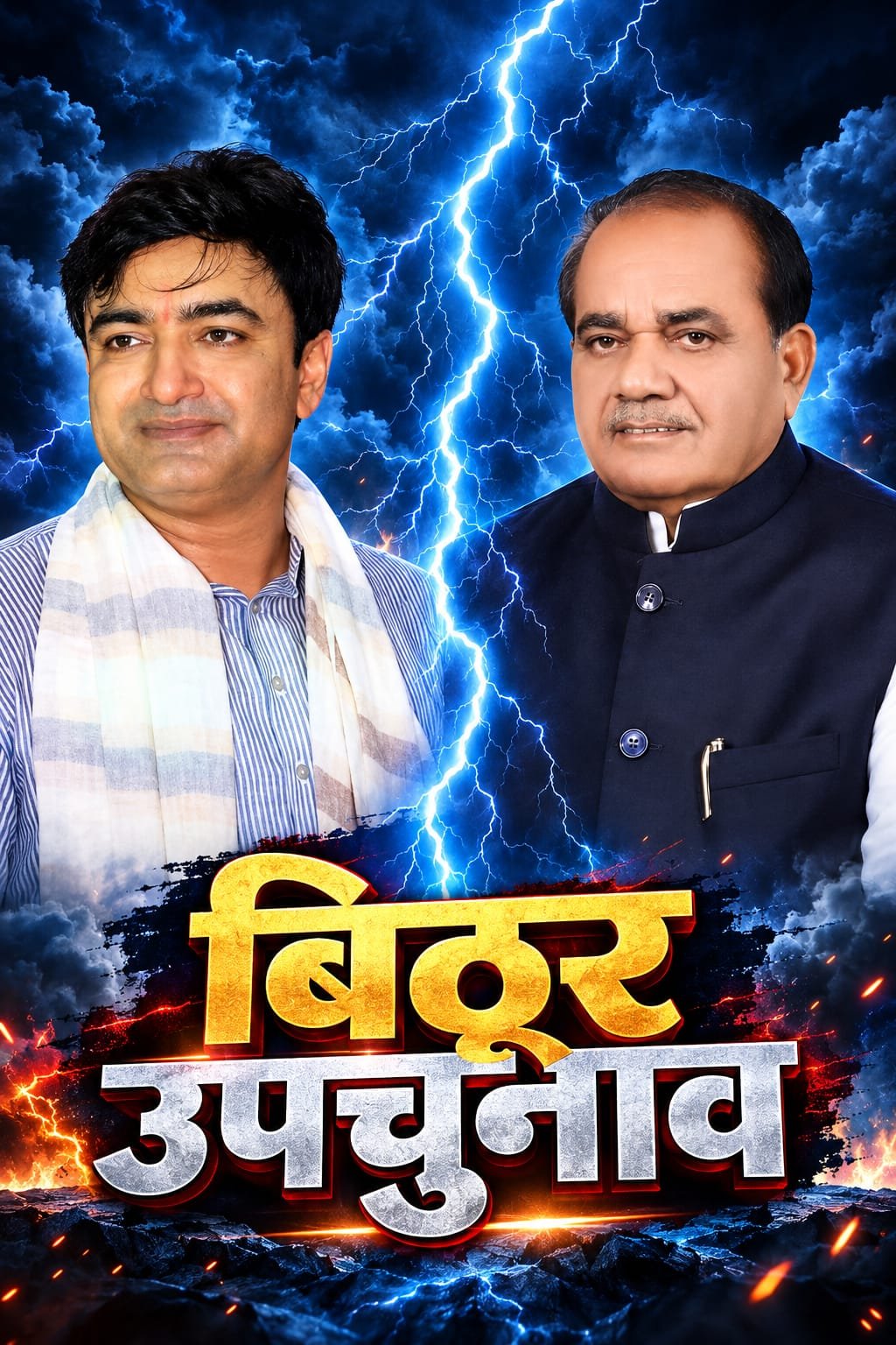 बिठूर उपचुनाव में भाजपा विधायक अभिजीत सिंह सांगा और सपा के पूर्व विधायक मुनींद्र शुक्ला आमने-सामने, 2027 के चुनाव तक पहुंची बयानबाजी