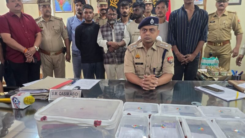 ट्रांसफार्मर चोरी करने वाले अंतरजनपदीय गिरोह के सात आरोपित गिरफ्तार