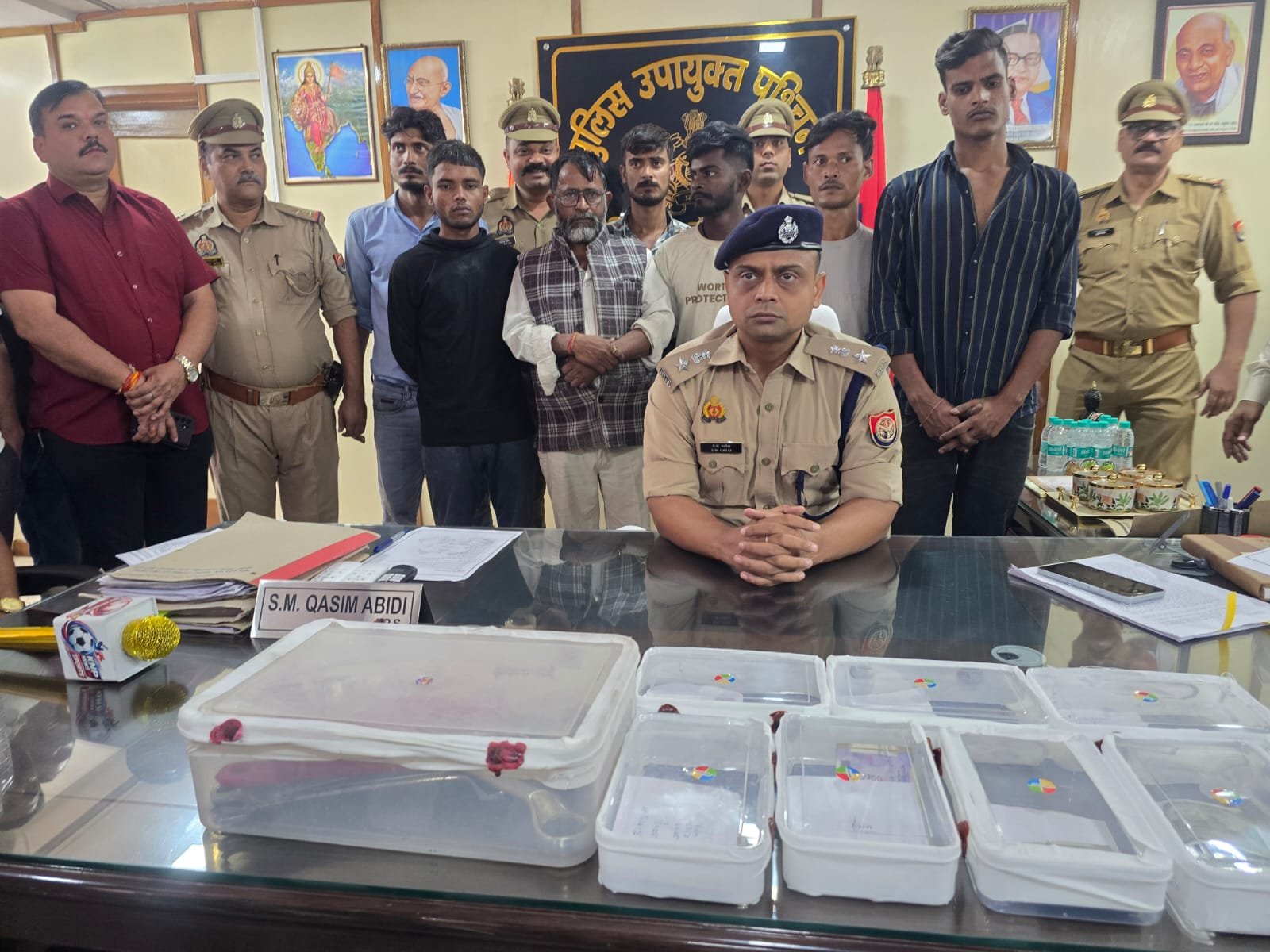 ट्रांसफार्मर चोरी करने वाले अंतरजनपदीय गिरोह के सात आरोपित गिरफ्तार