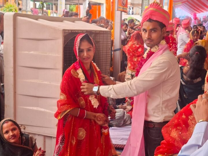 सामूहिक विवाह सम्मेलन में 87 जोड़ों ने थामा एक-दूजे का हाथ, अनाथ बेटियों के जीवन में भी आई खुशियों की बहार