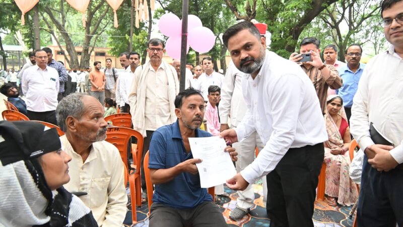 बिल्हौर में विशेष शिविर, 26 दिव्यांगजनों को मौके पर मिले प्रमाण पत्र