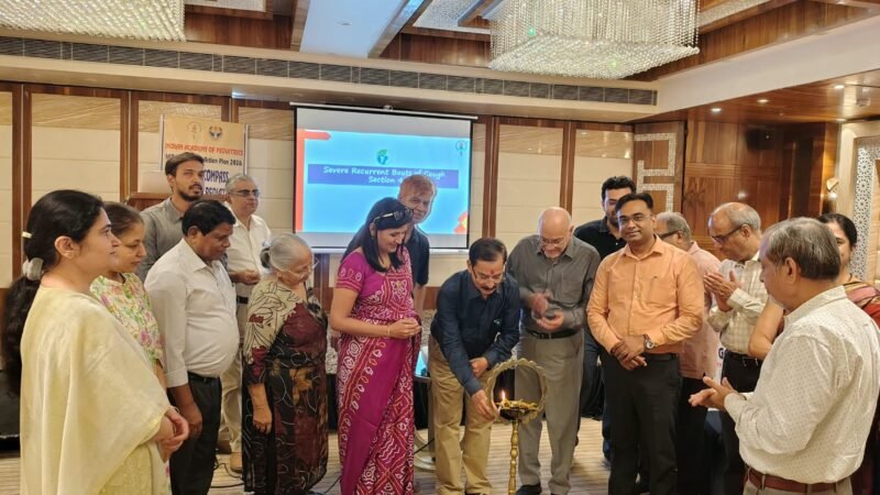 भारतीय बाल रोगअकादमी द्वारा बच्चों में एक्यूट कफ पर कार्यशाला का आयोजन