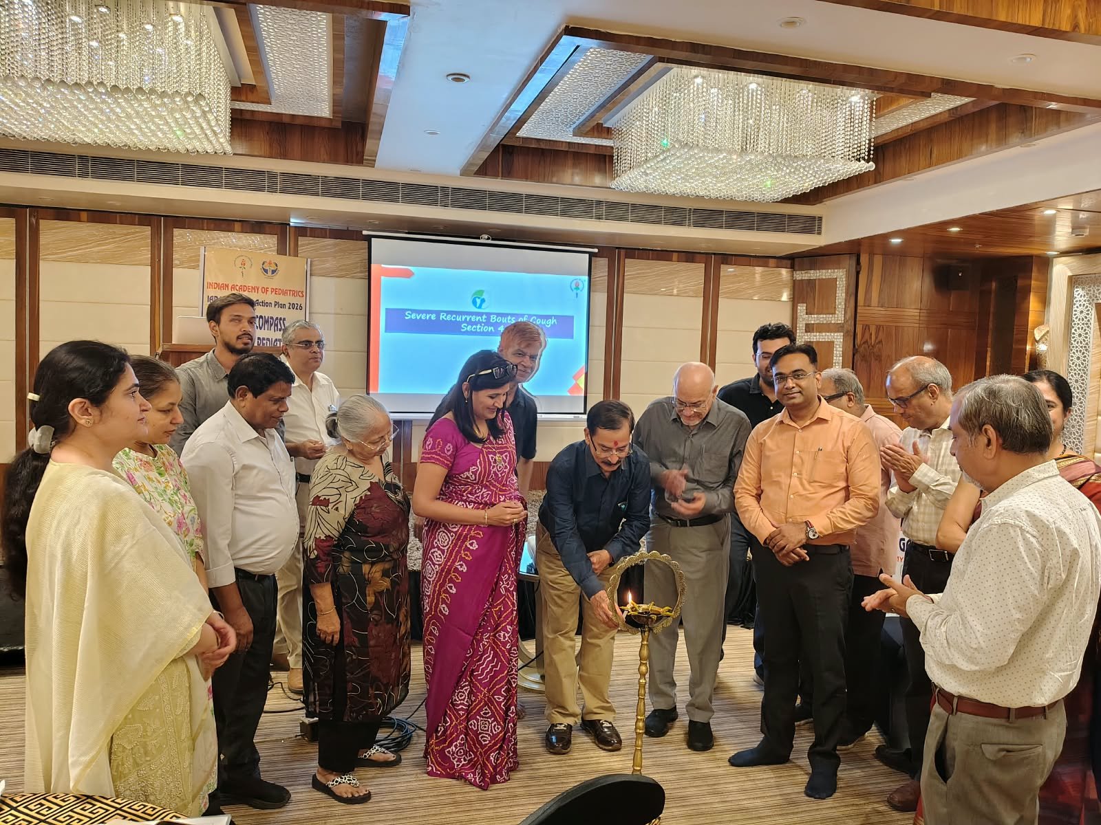 भारतीय बाल रोगअकादमी द्वारा बच्चों में एक्यूट कफ पर कार्यशाला का आयोजन