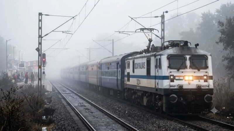 कोहरे में कानपुर से चलने वाली कई ट्रेनें रद्द, दिसंबर से मार्च तक सफर पर पड़ेगा असर