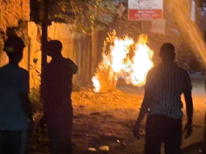 कुलवंती हॉस्पिटल के पास PNG गैस पाइपलाइन में लगी आग, मची अफरा-तफरी
