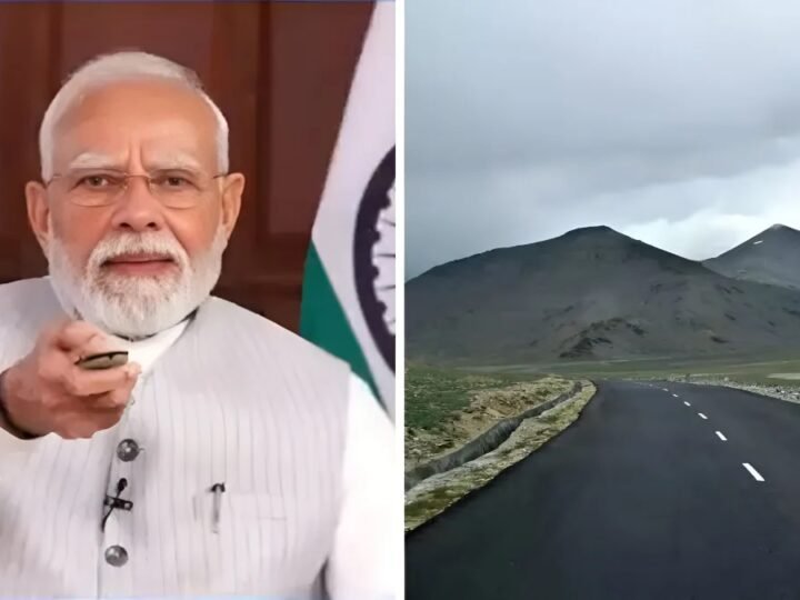 लद्दाख को मिली ₹3350 करोड़ की सौगात, PM मोदी ने 298 KM लंबी निम्मू-पदुम-दारचा रोड देश को किया समर्पित