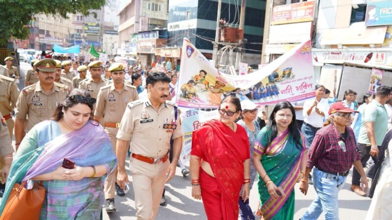 मिशन शक्ति फेज-6 का आगाज, महिलाओं की सुरक्षा और सम्मान के लिए 900 लोगों ने निकाली पदयात्रा