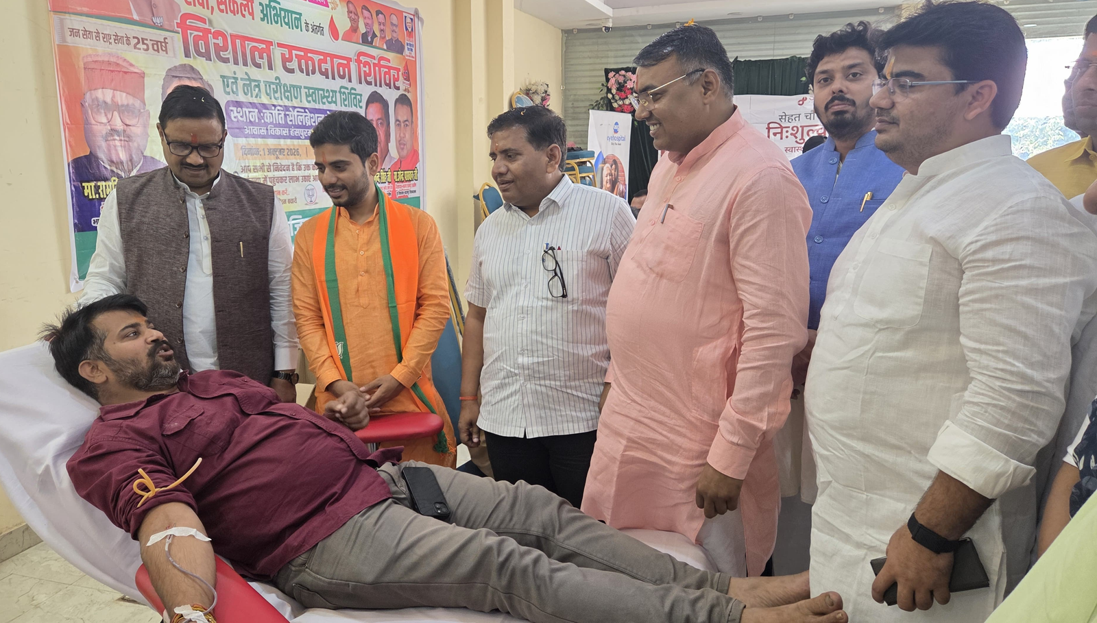 रक्तदान महादान: 51 लोगों ने किया रक्तदान, मानव सेवा का दिया अनुकरणीय संदेश