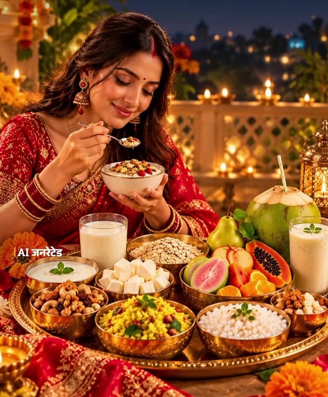करवा चौथ- सरगी की थाली कैसे बनाएं:क्या खाएं कि दिन में थकान और कमजोरी न हो