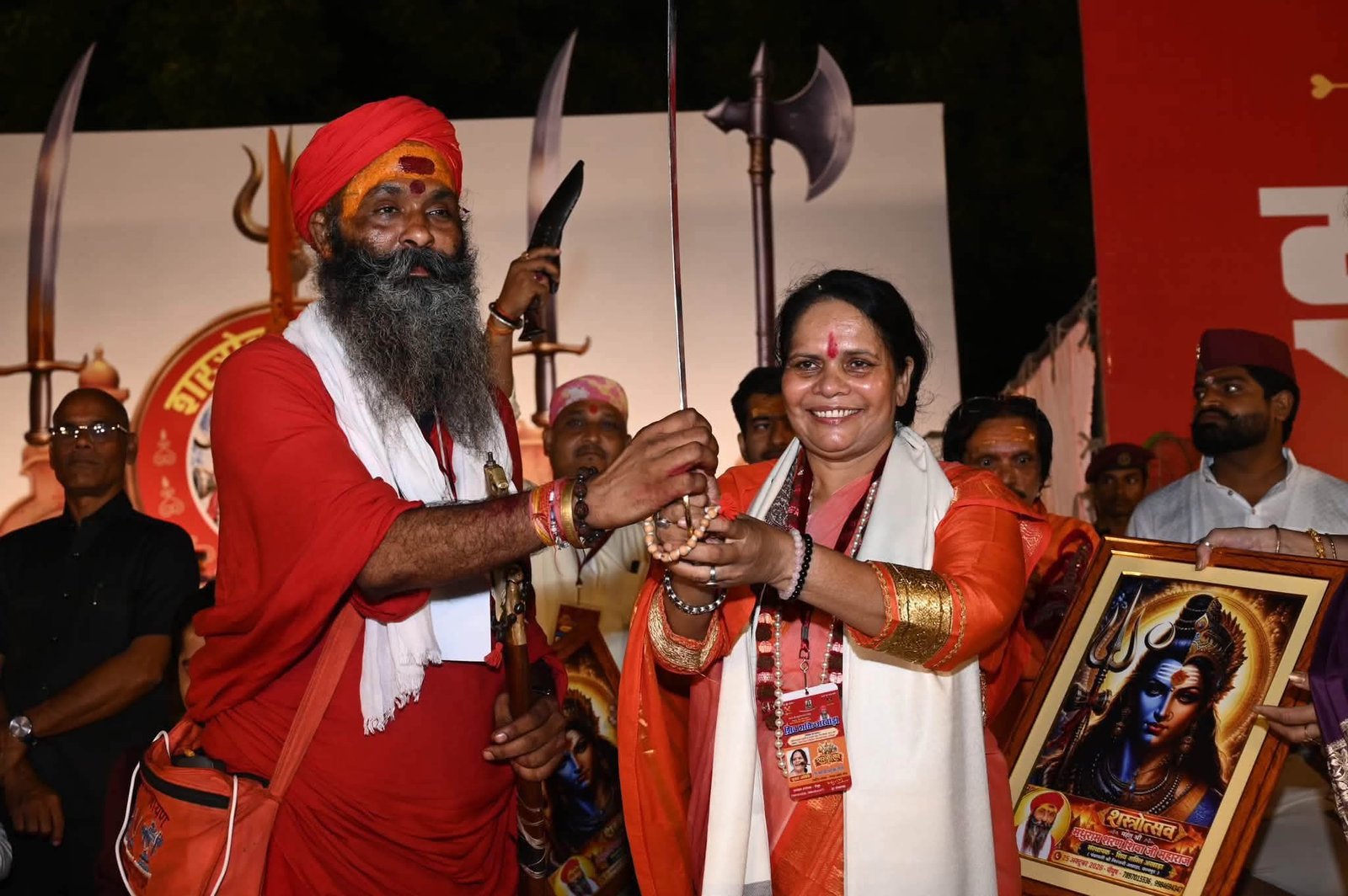 रतनलाल स्टेडियम में शस्त्रोत्सव का भव्य आयोजन, शिव शक्ति अखाड़े के द्वितीय स्थापना दिवस पर दिखा शौर्य और परंपरा का संगम