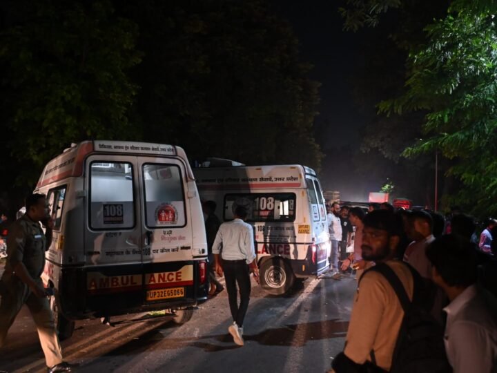 लखनऊ में बेकाबू थार ने 5 लोगों को रौंदा