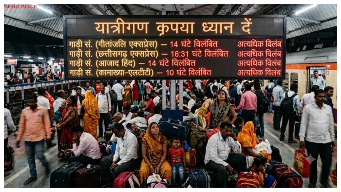 महंगा किराया देने के बाद भी लेट चल रहीं स्पेशल ट्रेनें, 14 घंटे तक की देरी से बढ़ी यात्रियों की परेशानी