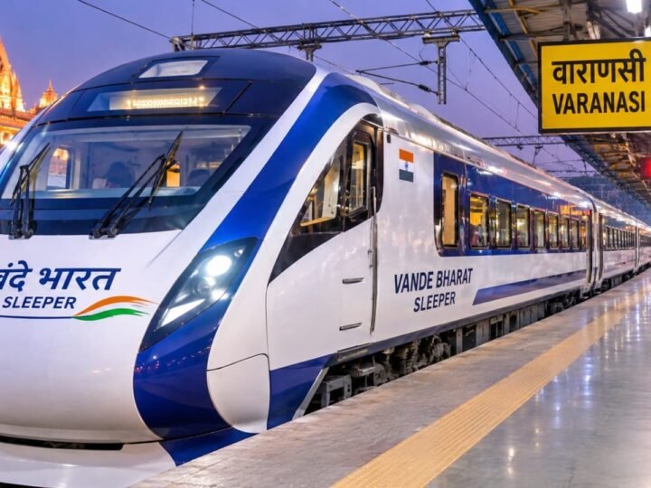 वाराणसी से दिल्ली के बीच दौड़ेगी प्रदेश की पहली वंदे भारत स्लीपर ट्रेन, कानपुर में पांच मिनट रुकेगी