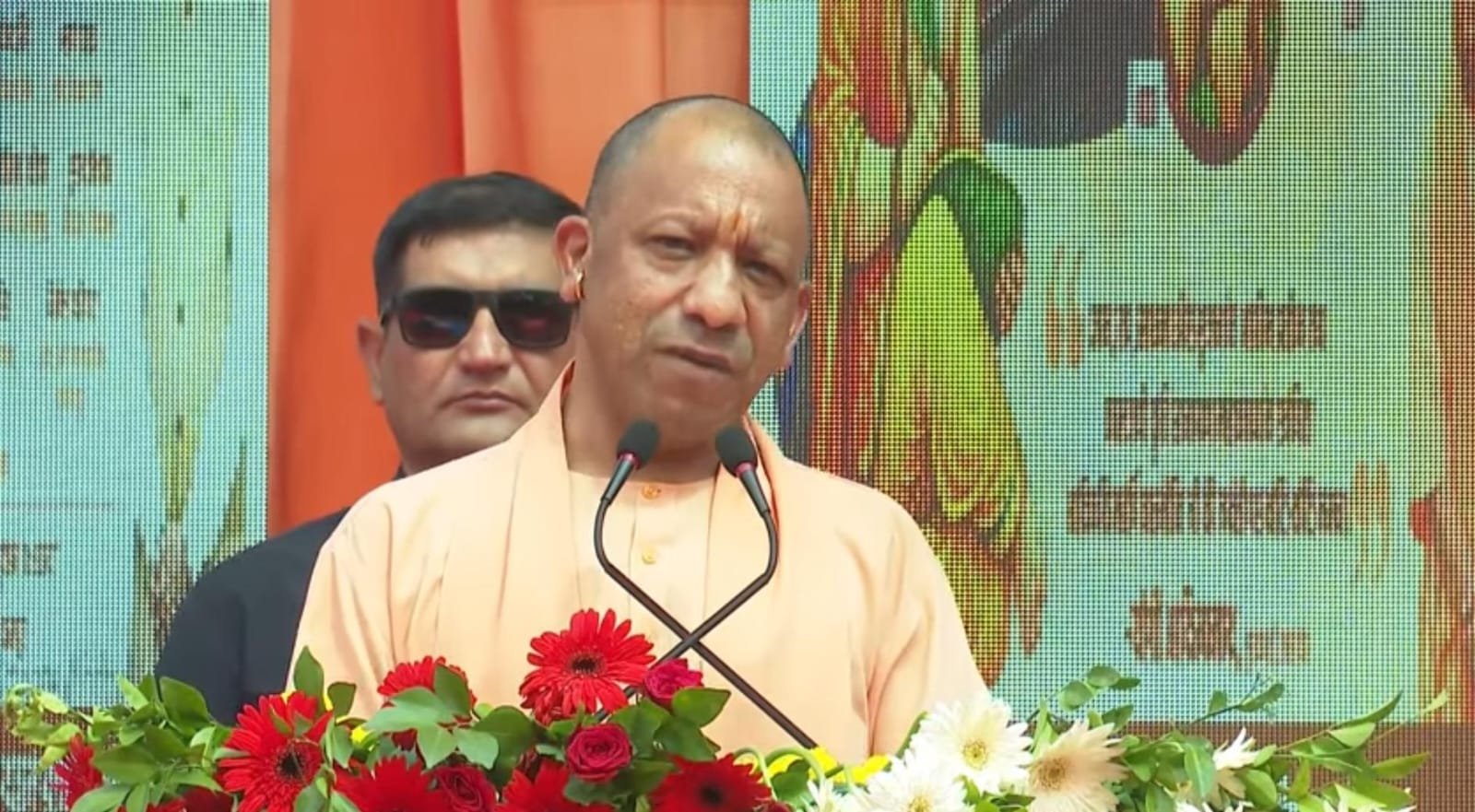बिठूर से सपा-कांग्रेस पर बरसे योगी, बोले- दंगाइयों का उपचार सिर्फ भाजपा के पास