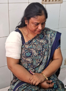 घायल शिक्षिका अंजू